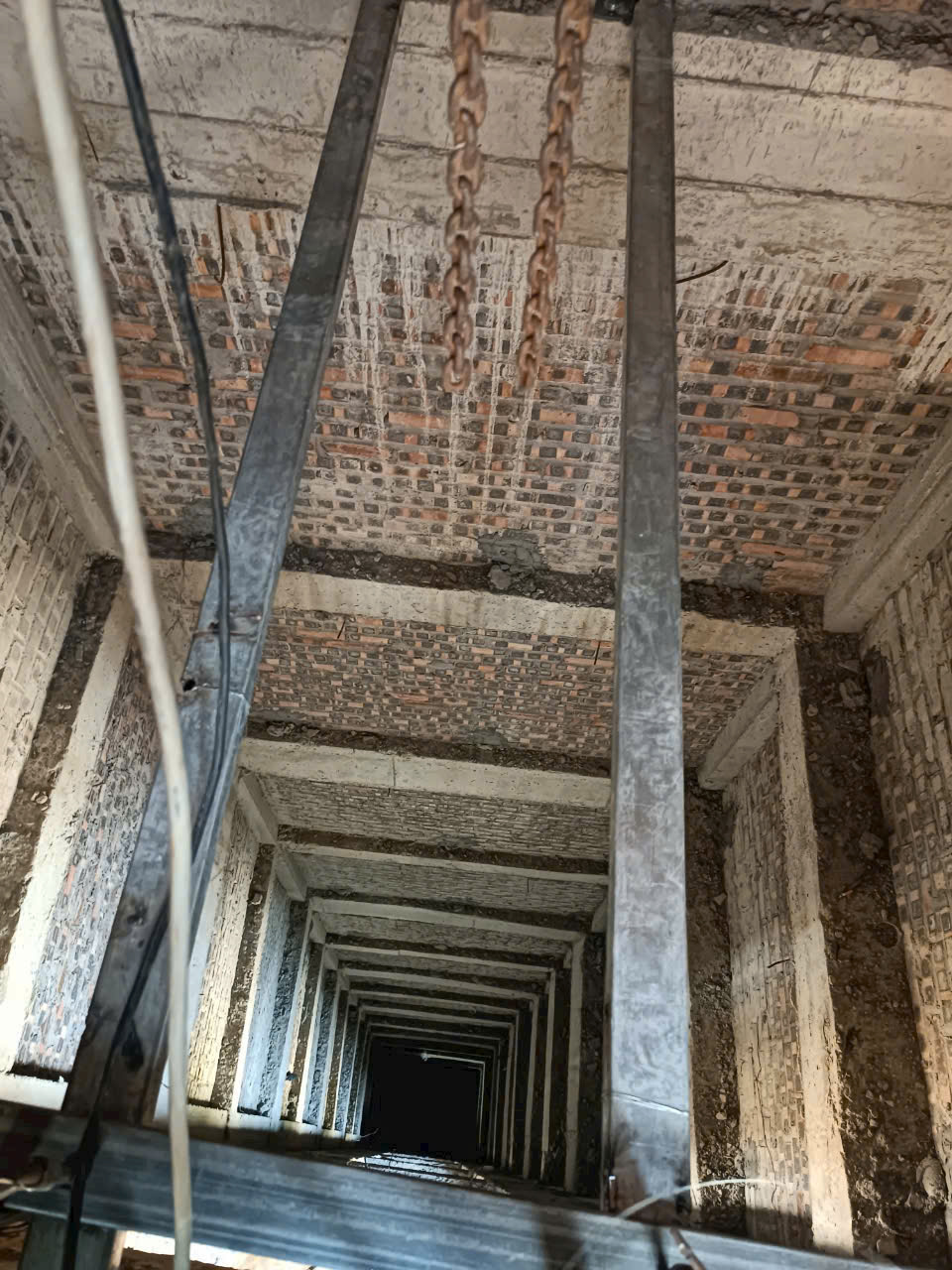 Thiết kế kích thước hố thang máy